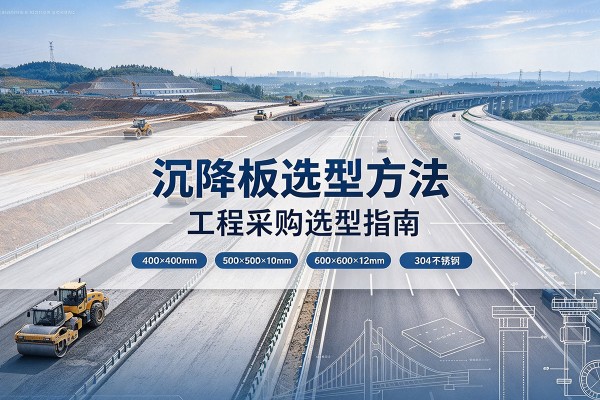 米易沉降板选择方法