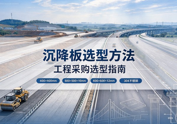 米易沉降板选择方法